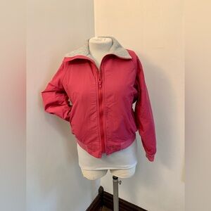 VTG Woolrich Barn Field Chore Coat 90s Pink 80s Wool USA PufferJacket small